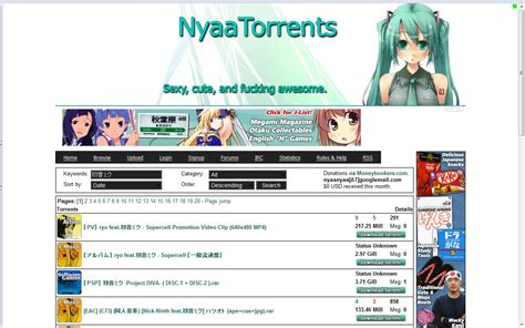 Nyaa Torrents .
